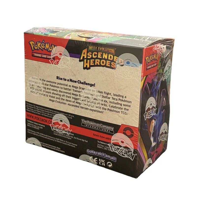 Pokemon Card MEGA EVOLUTION Ascended Heroes Sealed Elite Trainer Box