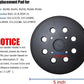 2PCS 5" Hook & Loop Sander Pad Fits Ryobi RS290 RS240 RS280 Ridgid