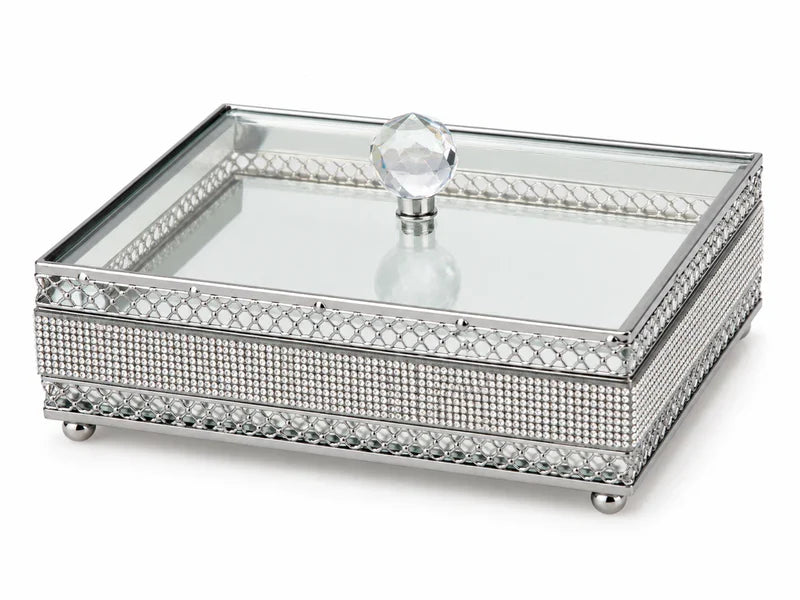 Crystal Vanity Jewelry Box