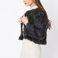Grey Coney Fur Jacket
