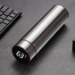 500ML Smart Thermos Water Bottle Stainless Steel Insulation Touch Intelligent Temperature Display Vacuum Flasks Cup Digital Mug