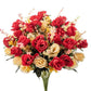Artificial Flowers Silk Rose Wedding Home Festival Room Decoration Bride Bouquet Diy Scrapbooking Garland Wall Photography Props