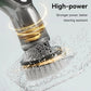 Electric Cleaning Brush 3-Gear Handheld Cordless Rotating Scrubber With Extended Handle Spin Scrubber For Bathroom Kitchen Floor