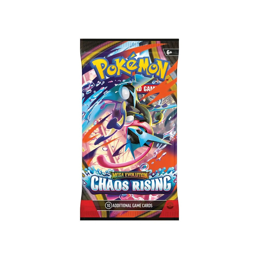 Pokémon TCG: Mega Evolution—Chaos Rising Booster Display