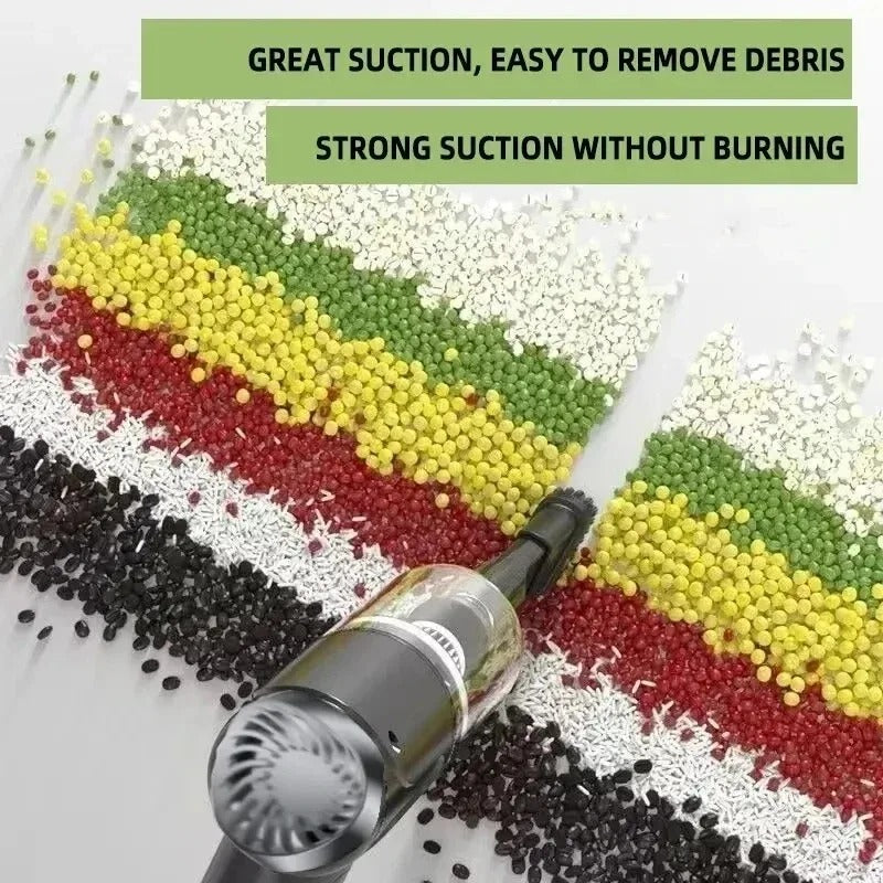 Strong Suction Portable Handheld Cordless Mini Car Vacuum USB Charging Multipurpose Cleaner For Car Home Office Sofa Pet Hair