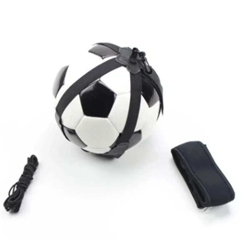 Kids Soccer Trainer Solo Football Kick Practice Adjustable Training Belt