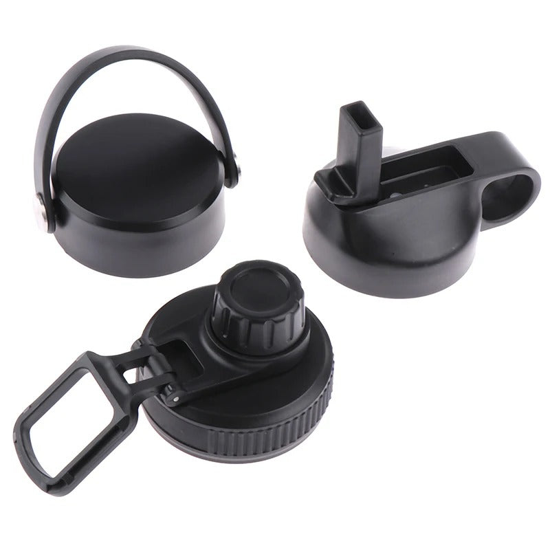 1Pcs Replace Straw Flip Lid Flex Cap For Hydro Water Bottle Flask Perfect Fit Wide Mouth Bottle