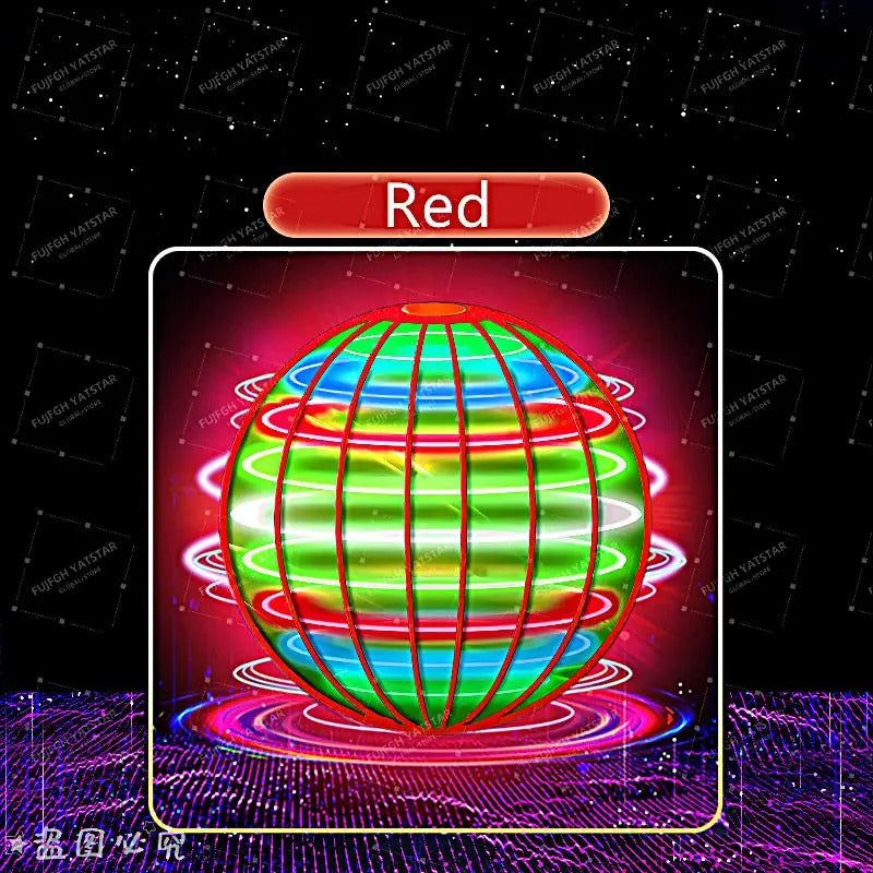 Magic Flying Ball LED Hover Spinner Hand Controlled Boomerang Toy Gift Kids