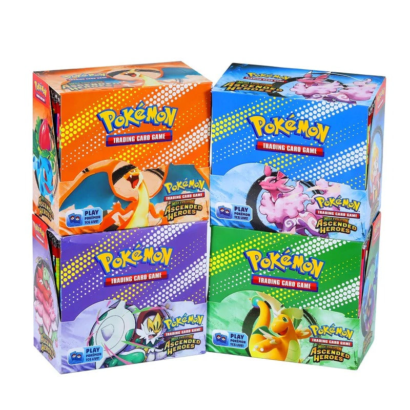Pokémon Cards Whole Set Foil 36 Packs Charizard Ascended Heroes Booster Pack Ships Randomly from 4 Designs Prismatic Evolutions